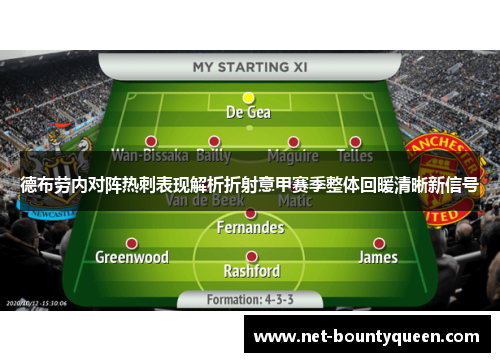 德布劳内对阵热刺表现解析折射意甲赛季整体回暖清晰新信号 德布劳内对阵热刺表现解析折射意甲赛季整体回暖清晰新信号